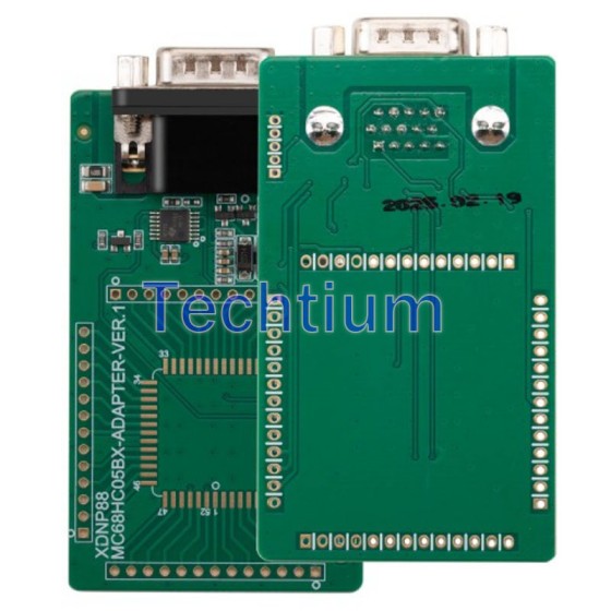 Xhorse XDNP88GL MC68HC05BX Adapter Used with Multi-PROG, Key Tool Plus, Read & Write MC68HC05B32 (Footprint:PLCC52)